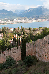 Image showing fortress on the hill