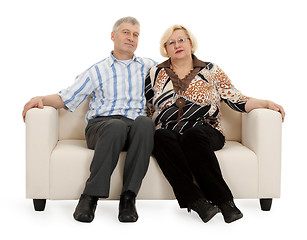 Image showing Mature couple