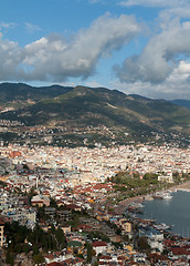 Image showing View of the city Alanya