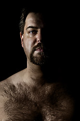 Image showing hairy man