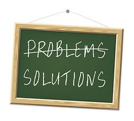 Image showing problems and solutions