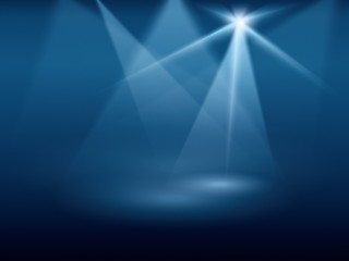 Image showing stage lights