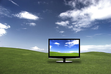 Image showing TV with great colores