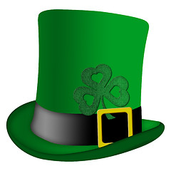 Image showing St Patricks Day Leprechaun Irish Hat