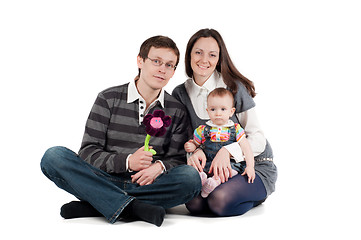 Image showing Happy family