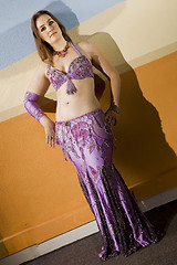 Image showing oriental dancer woman