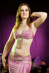 Image showing oriental dancer woman