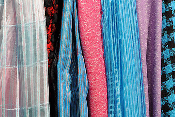 Image showing Variety of Fabrics