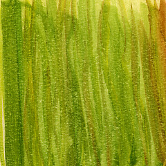 Image showing green grunge painted paper texture