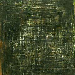 Image showing black green abstract with white scratches