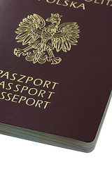 Image showing Polish passport detail