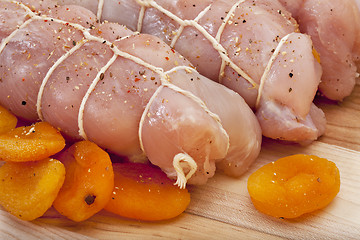 Image showing turkey breast rolled 