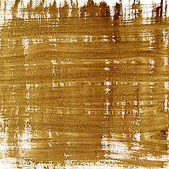 Image showing brown abstract with canvas texture