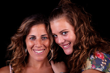 Image showing Happy mother and daughter