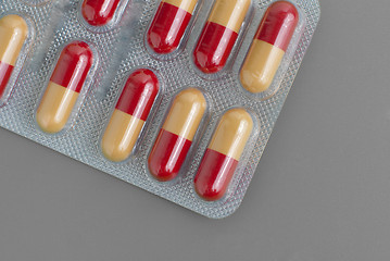 Image showing Blister pack of pills 