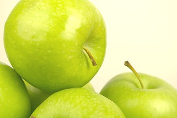 Image showing green apples