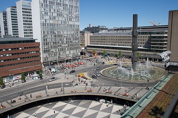 Image showing Sergels torg, Stockholm