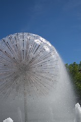 Image showing Water sculpture