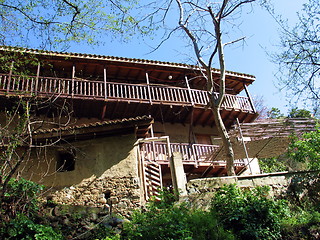 Image showing Big old building. Kakopetria. Cyprus