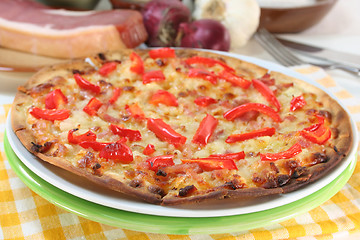 Image showing Tarte flambée