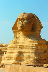 Image showing famous egypt sphinx in Giza