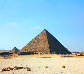 Image showing egypt pyramids in Giza