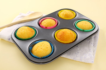 Image showing Baked Cup Cakes