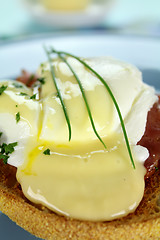 Image showing Eggs Benedict