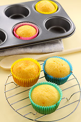 Image showing Baked Cup Cakes