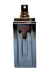 Image showing Bottle of perfume isolated on white