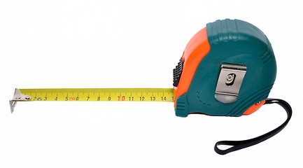 Image showing Steel measuring tape