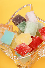 Image showing Mixed fondant candies