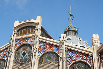 Image showing Mercado Central of Valencia