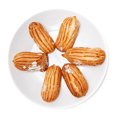 Image showing Delicious eclairs