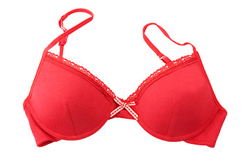 Image showing red bra