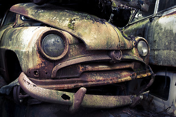 Image showing Abandoned Simca retro