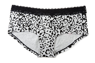 Image showing Black feminine undershorts