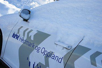 Image showing NRK vehicle