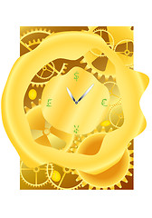 Image showing Time is money