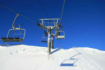 Image showing Ski lift