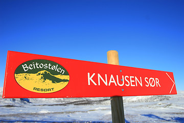 Image showing Knausen Beitostølen