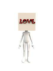 Image showing The Square Head Of Love 