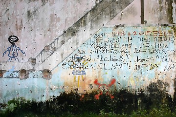 Image showing Graffiti Wall