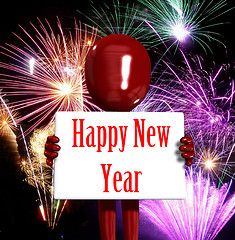 Image showing Happy New Year Figure