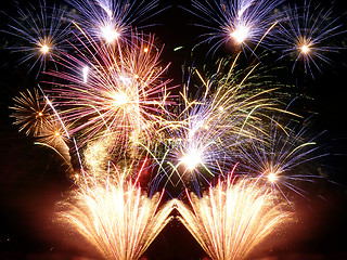 Image showing Fireworks Display