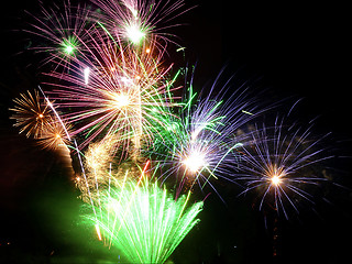 Image showing Fireworks Display