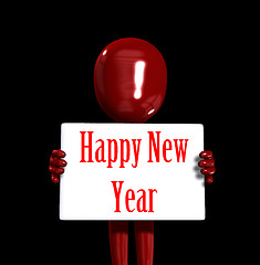 Image showing Happy New Year Figure