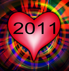 Image showing I Love 2011 