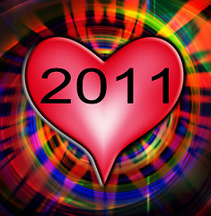 Image showing I Love 2011 