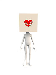 Image showing The Square Head Of Love 